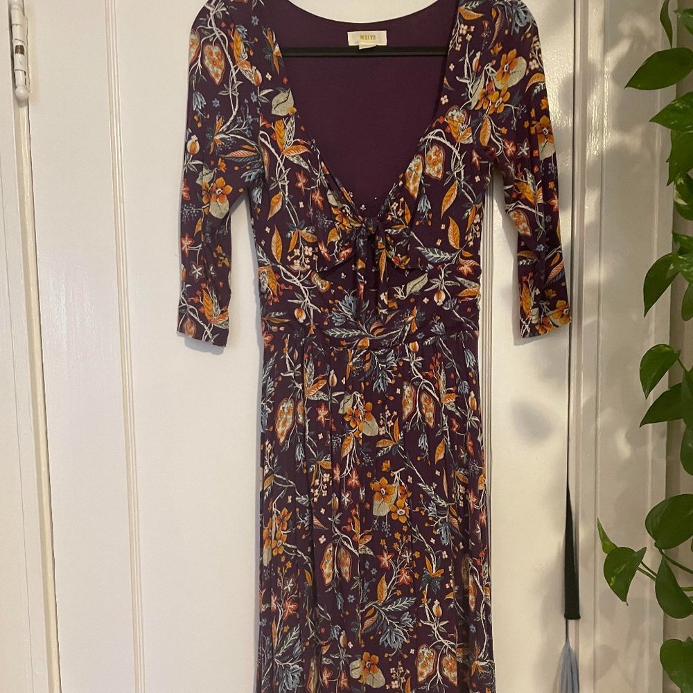 Anthropologie 3/4 Sleeve Dress